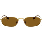 RB3947, Arista/Brown Glass Lenses 57 Eye Size