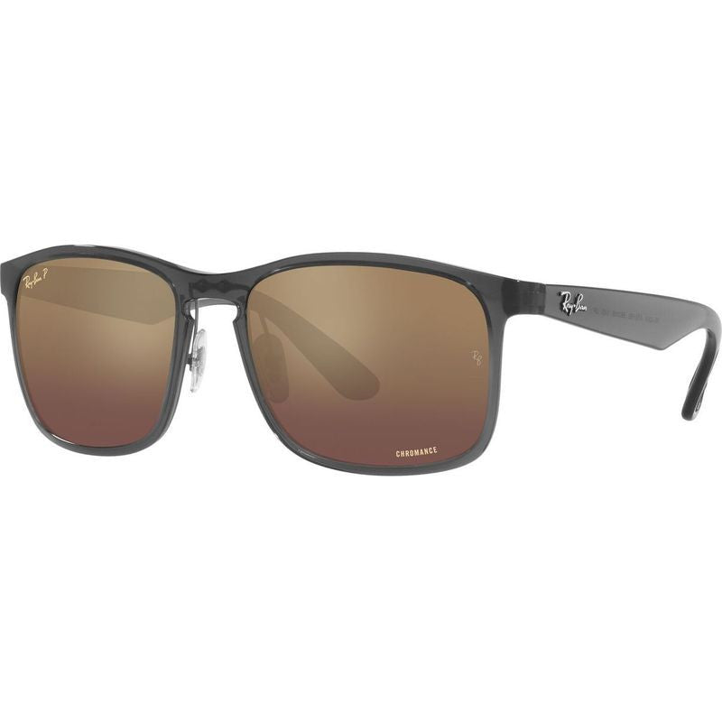 RB4264, Grey/Violet Mirror Polarised Lenses
