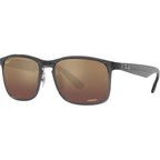 RB4264, Grey/Violet Mirror Polarised Lenses