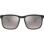 RB4264, Matte Black/Grey Gradient Mirror Polarised Lenses