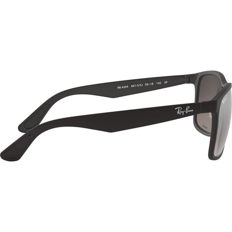 RB4264, Matte Black/Grey Gradient Mirror Polarised Lenses