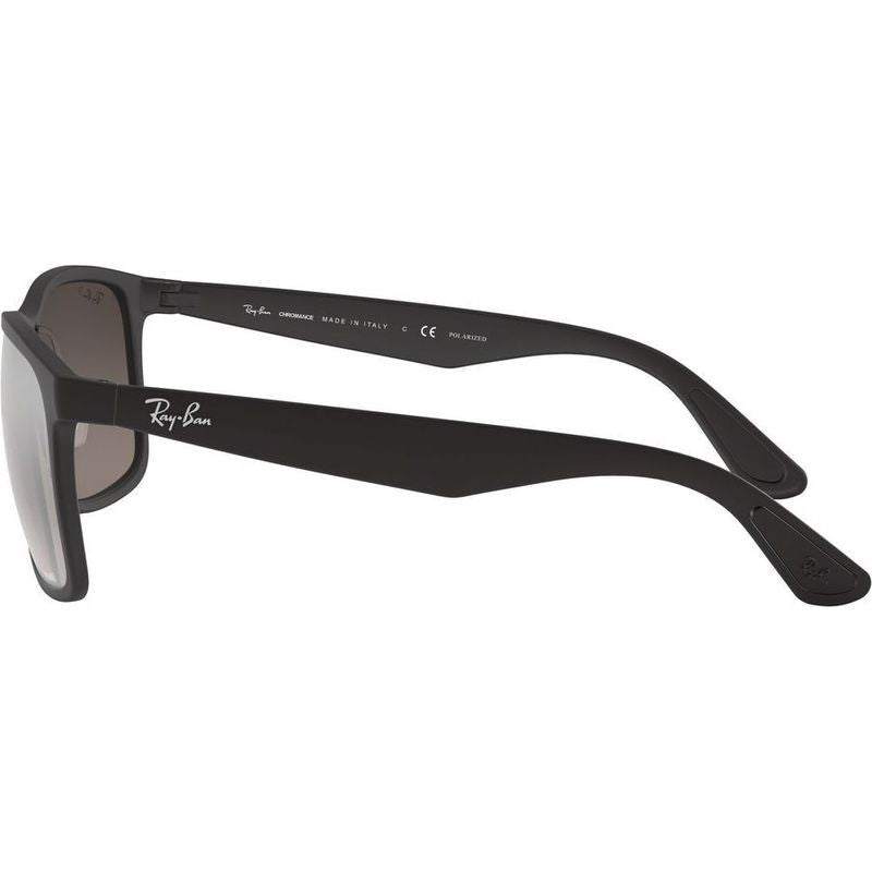 RB4264, Matte Black/Grey Gradient Mirror Polarised Lenses