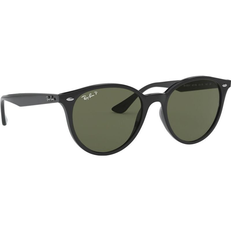RB4305F, Black/Green Polarised Lenses