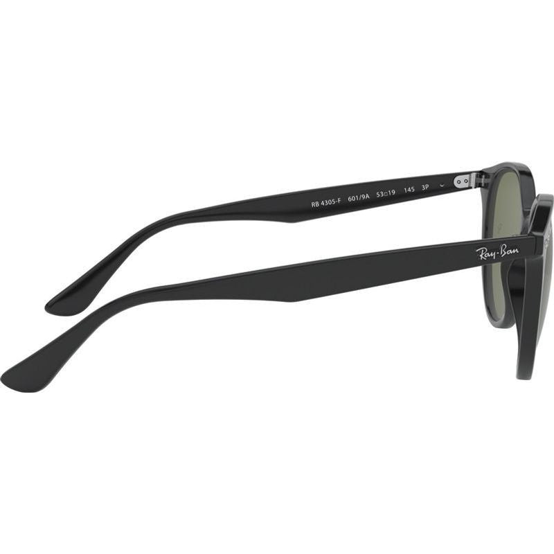 RB4305F, Black/Green Polarised Lenses