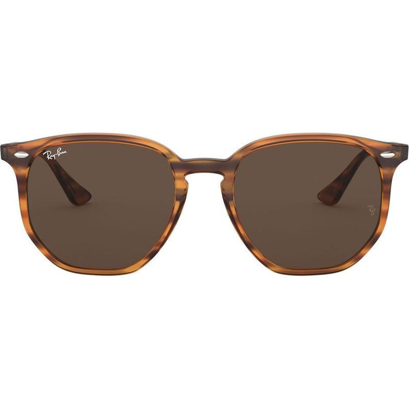 RB4306, Striped Havana/Dark Brown Lenses