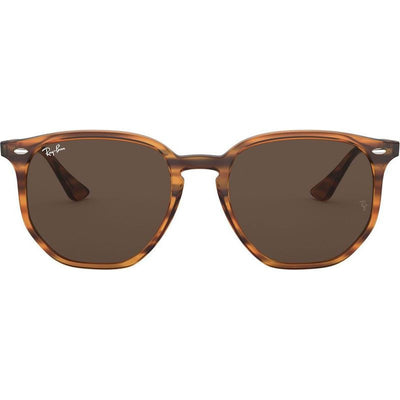 RB4306, Striped Havana/Dark Brown Lenses