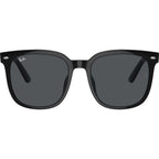 RB4401D, Black/Dark Grey Lenses 55 Eye Size