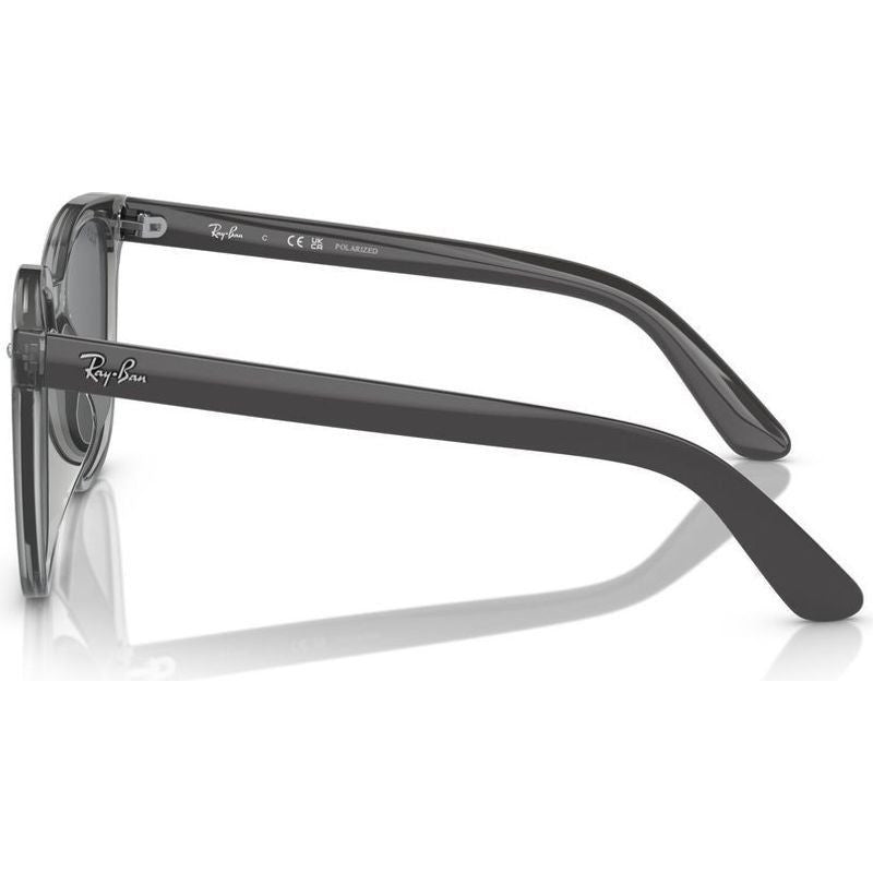 RB4401D, Transparent Grey/Dark Grey Polarised Lenses 57 Eye Size