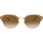 RB4429, Beige on Arista/Light Brown Gradient Glass Lenses 55 Eye Size