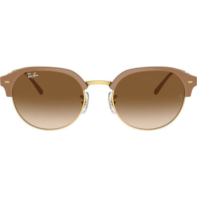RB4429, Beige on Arista/Light Brown Gradient Glass Lenses 55 Eye Size