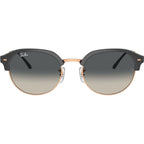 RB4429, Dark Grey on Rose Gold/Grey Gradient Glass Lenses 55 Eye Size
