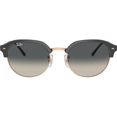 RB4429, Dark Grey on Rose Gold/Grey Gradient Glass Lenses 55 Eye Size