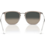 RB4451, Transparent Grey/Grey Gradient Glass Lenses 53 Eye Size