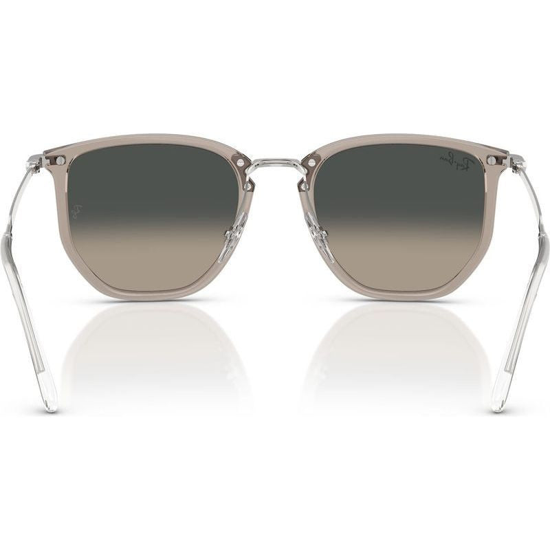 RB4451, Transparent Grey/Grey Gradient Glass Lenses 53 Eye Size