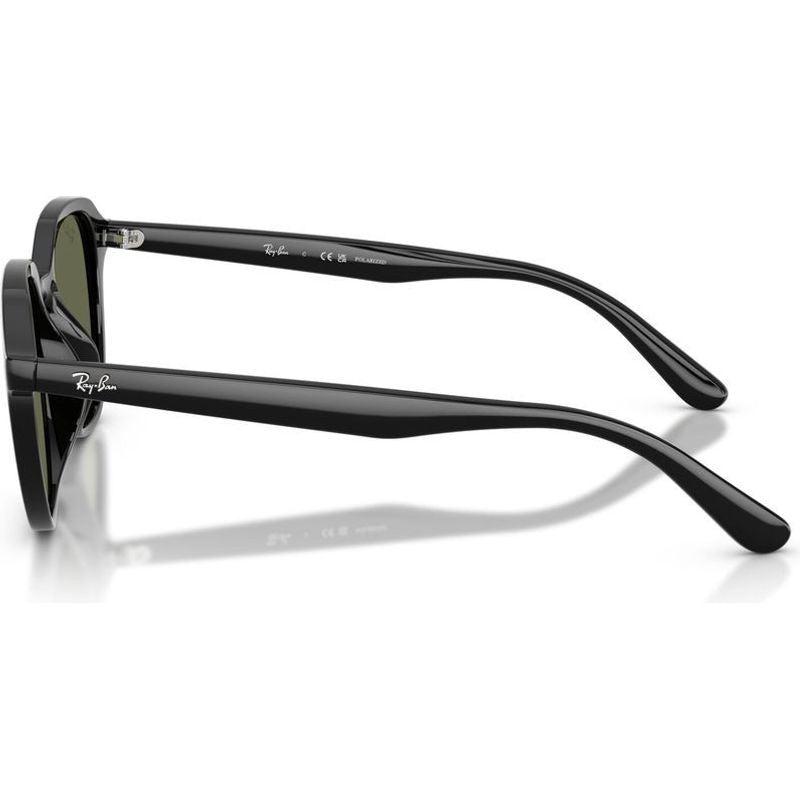RB4459D, Black/Dark Green Polarised Lenses