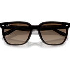 RB4466D, Transparent Dark Brown/Brown Gradient Lenses