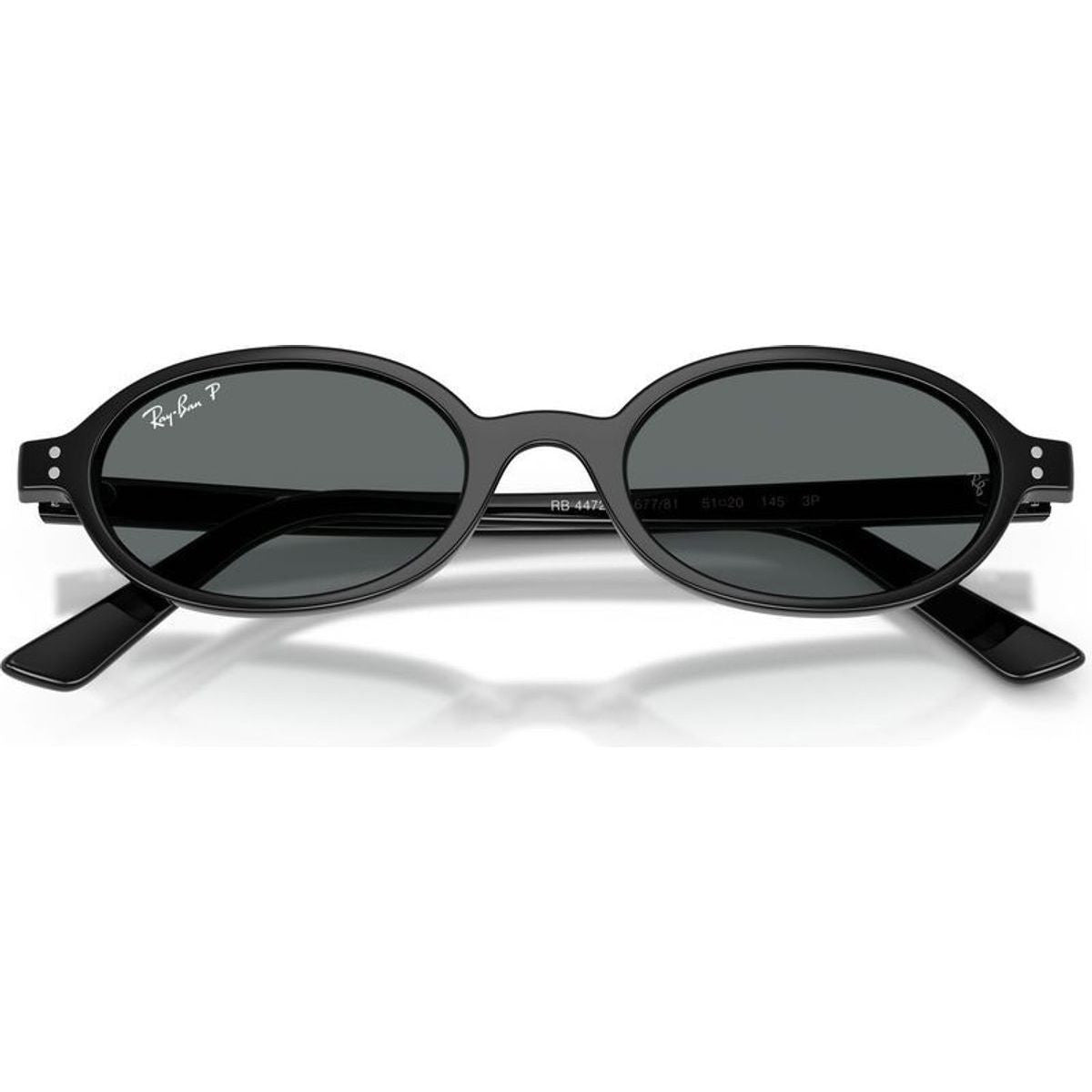 RB4472, Black/Dark Grey Polarised Lenses 48 Eye Size