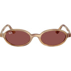 RB4472, Cream Havana/Dark Violet Lenses 51 Eye Size