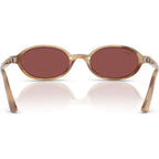 RB4472, Cream Havana/Dark Violet Lenses 51 Eye Size