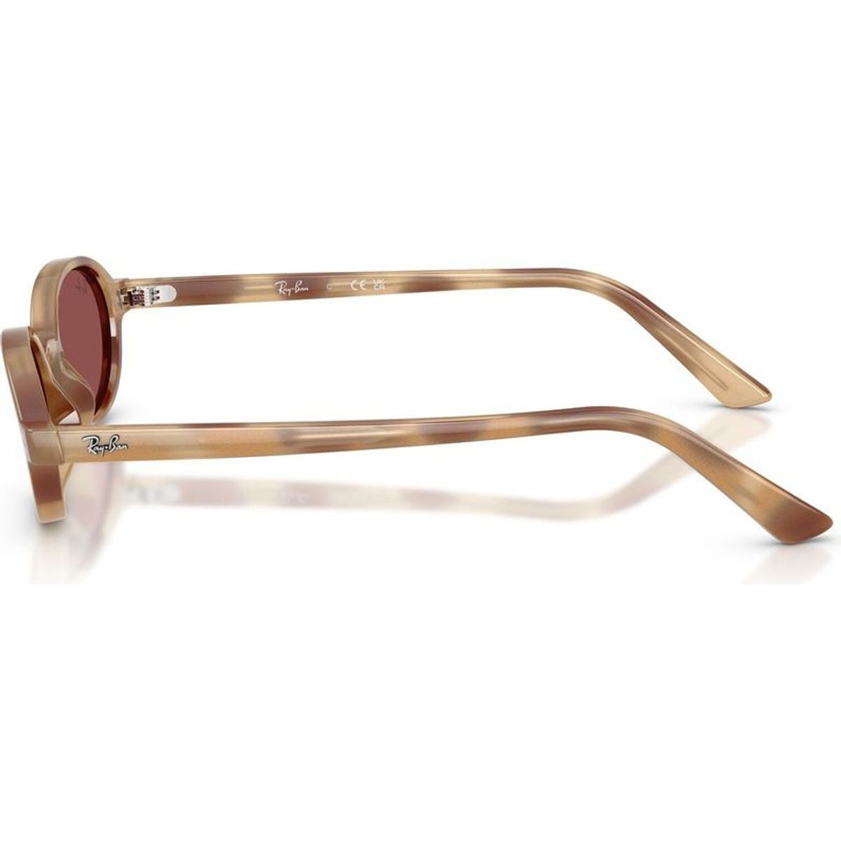 RB4472, Cream Havana/Dark Violet Lenses 51 Eye Size