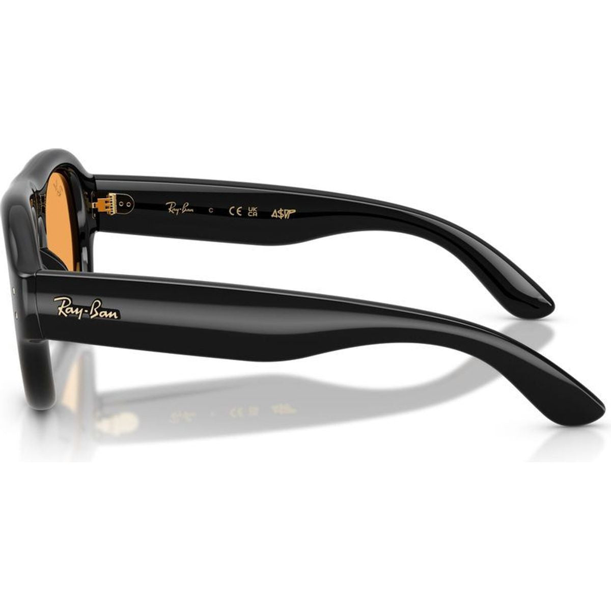 RB4925, Black/Orange Lenses 52 Eye Size