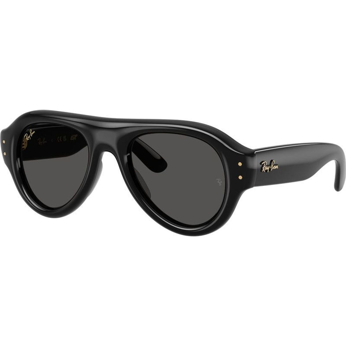 RB4925, Black/Ultra Black Lenses 52 Eye Size