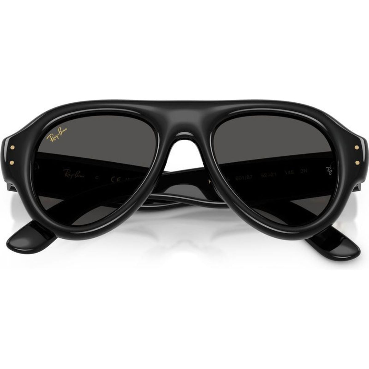 RB4925, Black/Ultra Black Lenses 52 Eye Size