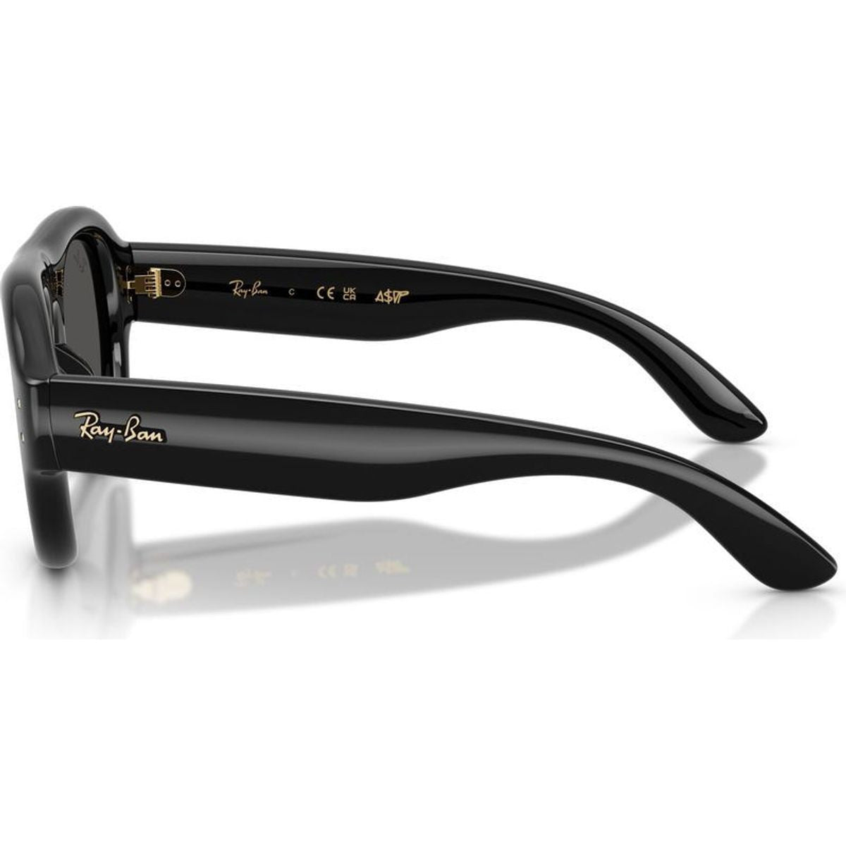 RB4925, Black/Ultra Black Lenses 52 Eye Size