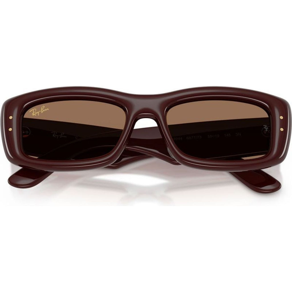 RB4944, Transparent Brown/Dark Brown Lenses