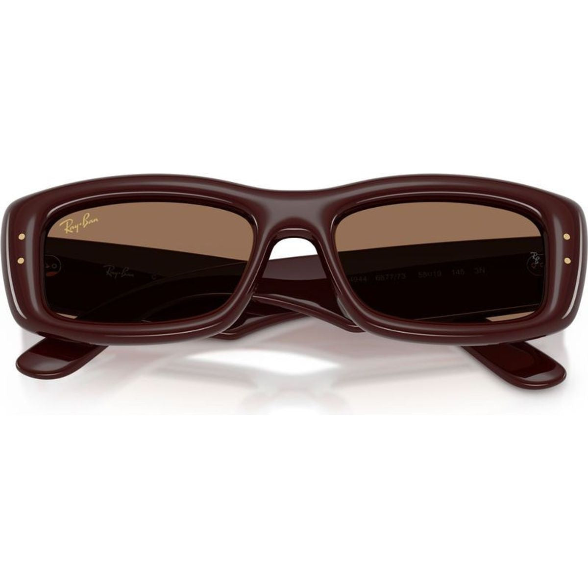 RB4944, Transparent Brown/Dark Brown Lenses
