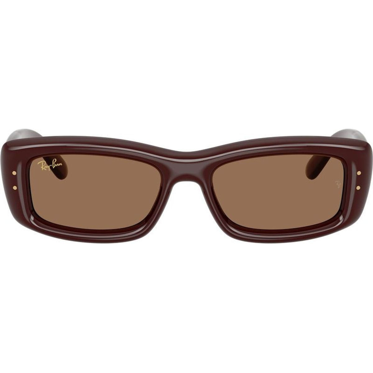 RB4944, Transparent Brown/Dark Brown Lenses