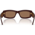 RB4944, Transparent Brown/Dark Brown Lenses