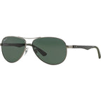 RB8313, Gunmetal/Green Polarised Lenses 61 Eye Size