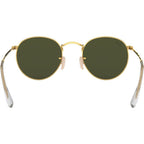 Round Metal RB3447, Arista/Green Glass Lenses 50 Eye Size