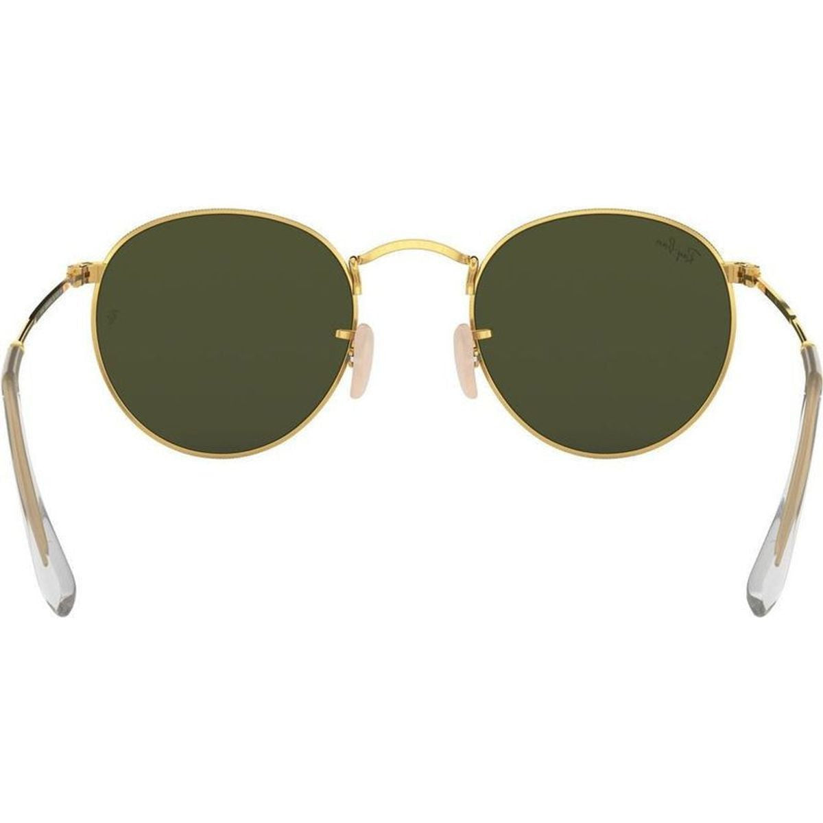 Round Metal RB3447, Arista/Green Glass Lenses 53 Eye Size