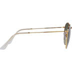 Round Metal RB3447, Gold/Grey Gradient Glass Lenses 53 Eye Size