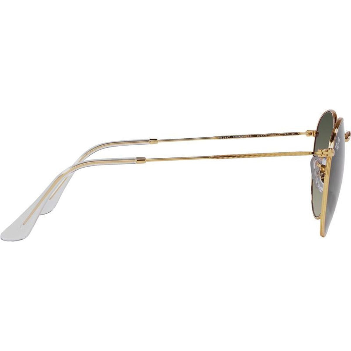Round Metal RB3447, Gold/Grey Gradient Glass Lenses 53 Eye Size
