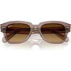 State Street RB2186, Transparent Light Brown/Brown Gradient Glass Lenses 49 Eye Size