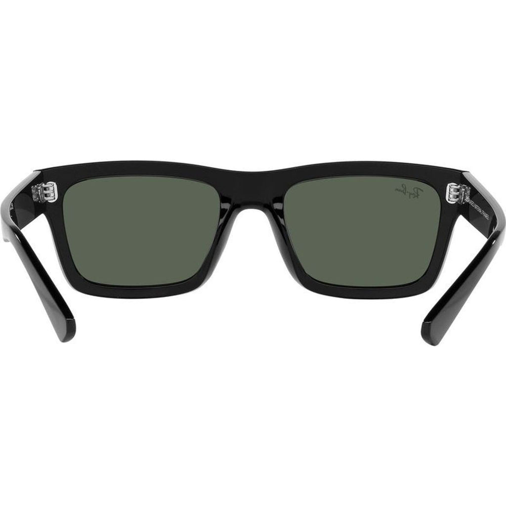 Warren RB4396, Black/Dark Green Lenses 54 Eye Size