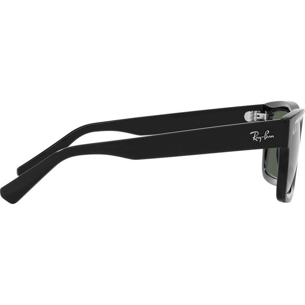 Warren RB4396, Black/Dark Green Lenses 54 Eye Size