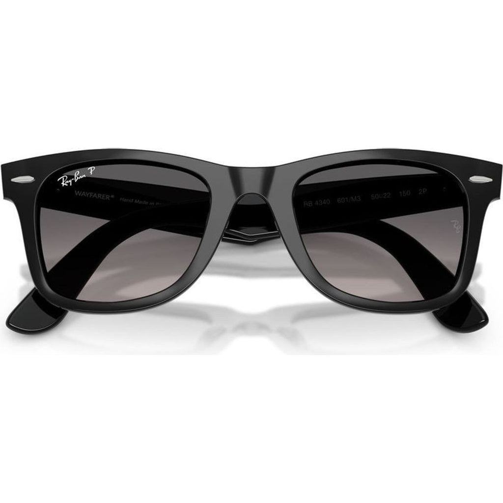 Wayfarer Ease RB4340, Black/Grey Gradient Polarised Glass Lenses