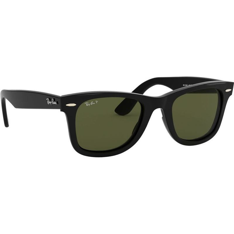 Wayfarer Ease RB4340, Black/Green Polarised Glass Lenses