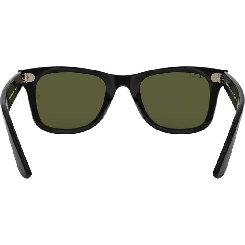 Wayfarer Ease RB4340, Black/Green Polarised Glass Lenses