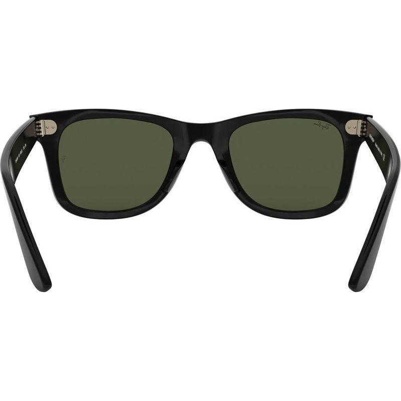 Wayfarer Ease RB4340, Black/Green Glass Lenses