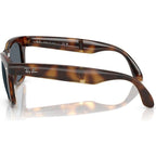 Wayfarer Folding RB4105, Havana/Blue Glass Lenses 50 Eye Size
