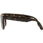 Wayfarer Folding RB4105, Light Havana/Brown Glass Lenses 50 Eye Size