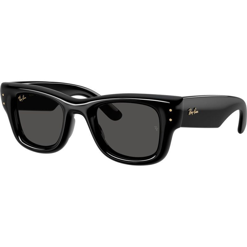 Wayfarer Puffer RB4940, Black/Ultra Black Lenses 47 Eye Size