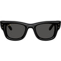 Wayfarer Puffer RB4940, Black/Ultra Black Lenses 47 Eye Size