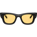 Wayfarer Puffer RB4940, Black/Yellow Lenses 50 Eye Size