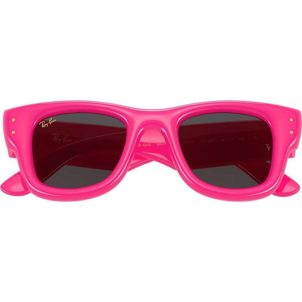 Wayfarer Puffer RB4940, Fuchsia/Ultra Black Lenses